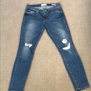 Frame denim skinny ankle size 27